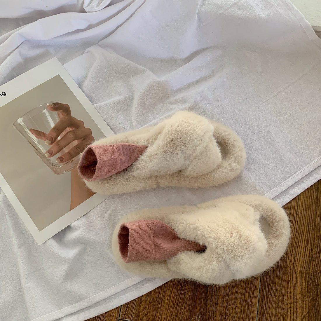 Cozy and Chic: Hairy Slippers for Women