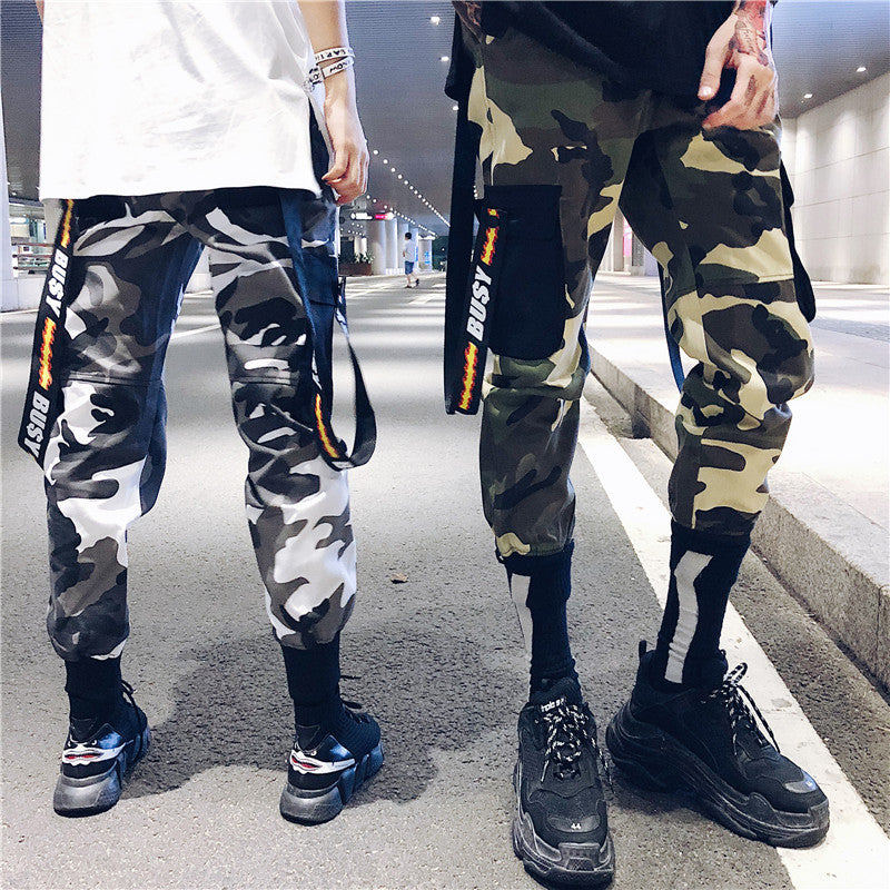 Camouflage Cargo Joggers