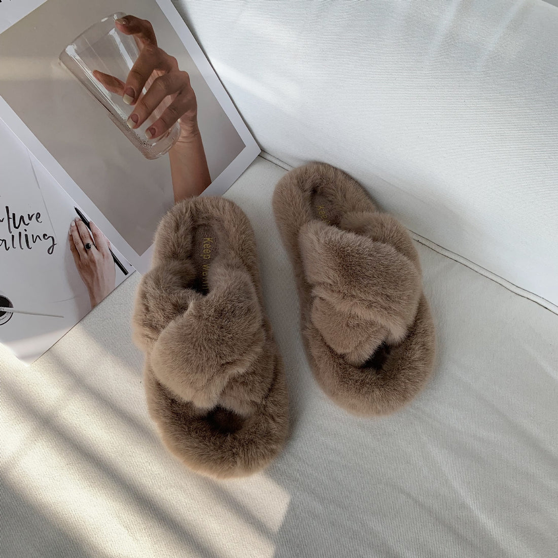 Cozy and Chic: Hairy Slippers for Women