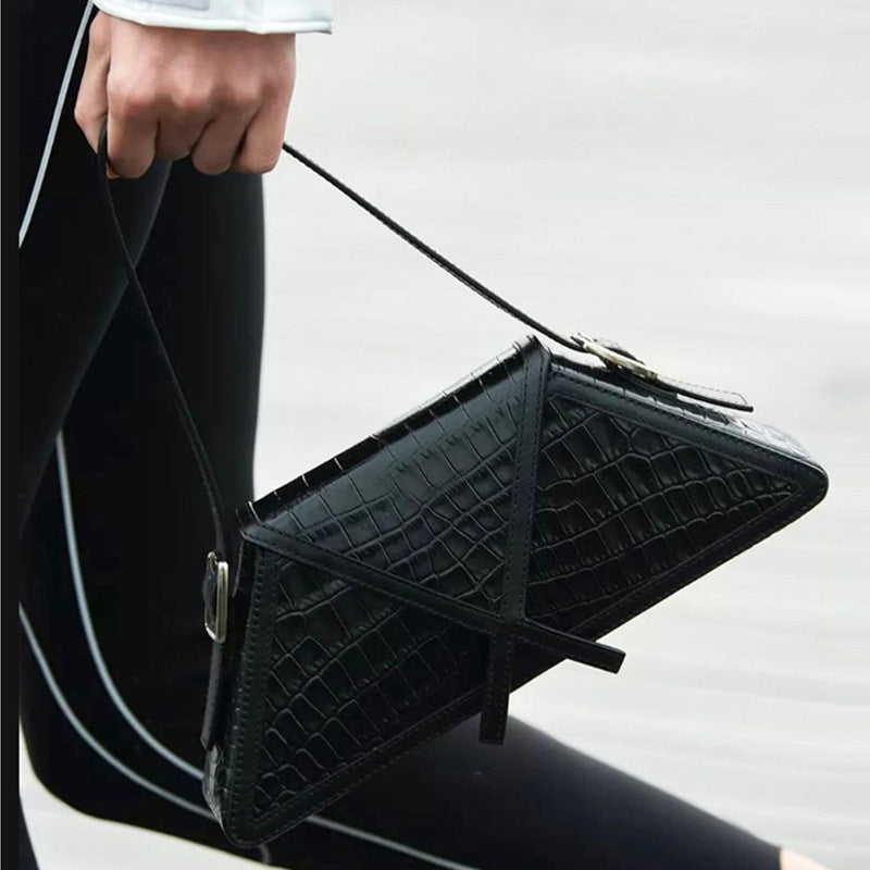 Sleek and Stylish Trapezoid Bag