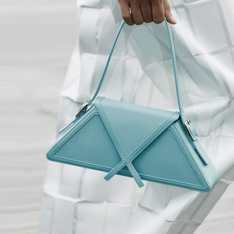 Sleek and Stylish Trapezoid Bag