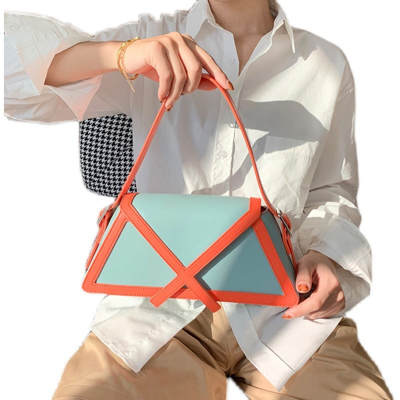 Sleek and Stylish Trapezoid Bag