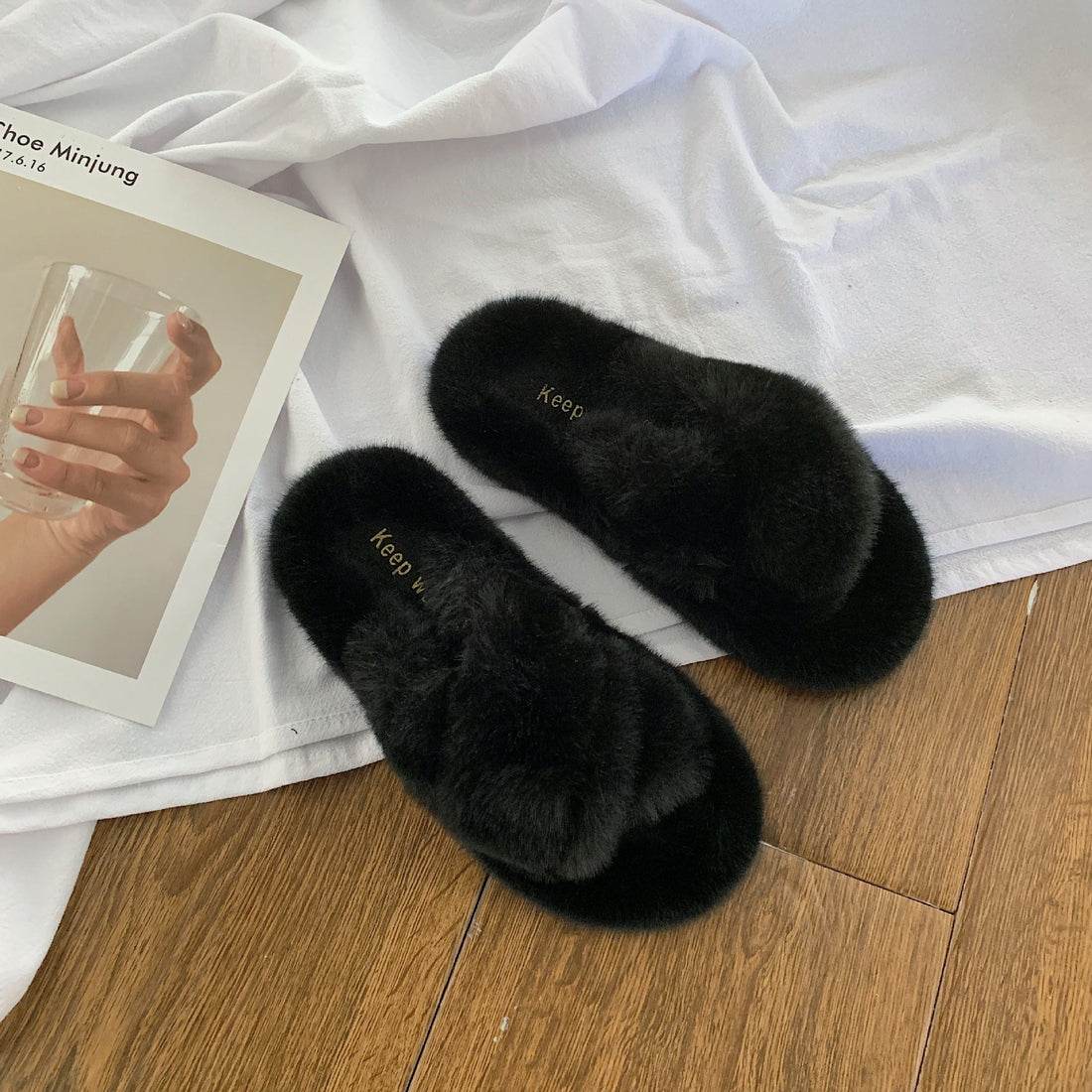 Cozy and Chic: Hairy Slippers for Women