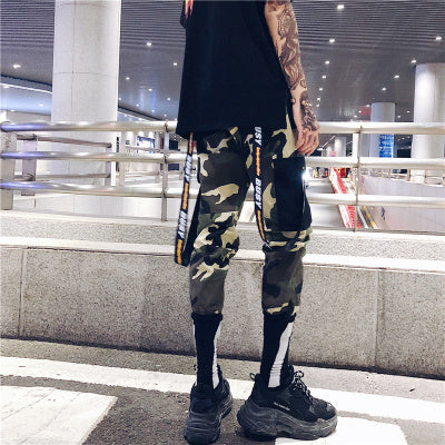 Camouflage Cargo Joggers