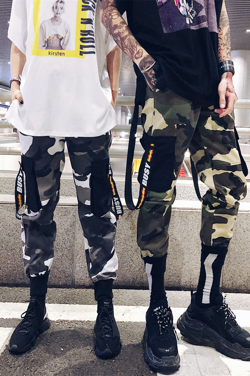 Camouflage Cargo Joggers